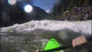 Lochsa River High Water  Lochsa Madness 2018  Whitewater Kayaking [upl. by Naaman981]