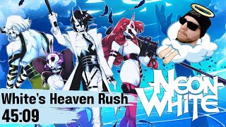 Neon White Speedrun  Whites Heaven Rush  4509 IGT [upl. by Moreno]