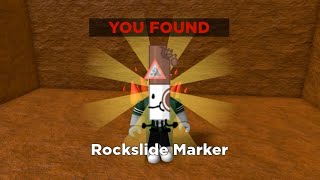 How to get ROCKSLIDE marker in FIND THE MARKERS Roblox  UPDATED 2024 [upl. by Biamonte]