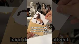 Horse Advent Calendar resinartstudio adventcalendars horse breyer art horse horseart [upl. by Aniraz]