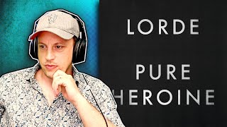 LORDE  Pure Heroine  FULL ALBUM REACTION first time hearing [upl. by Weider]