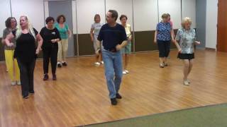 CUMBIA SEMANA LINE DANCE Original Video with Choreographer Ira Weisburd [upl. by Issie]