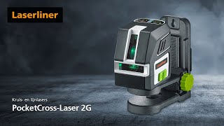 Kruis en lijnlasers  Innovatie  PocketCrossLaser 2G  036710A [upl. by Seidnac]