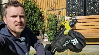 Ryobi 18V ONE Vacuum amp Sweeper review brakes down on camera [upl. by Annoled]