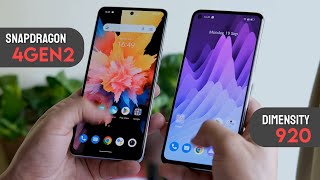 Snapdragon 4 Gen 2 Vs Dimensity 920  Antutu Benchmark amp Specification [upl. by Ardnasxela]