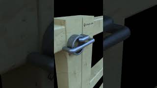 Latch door lock [upl. by Nosnirb813]