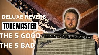 Fender Tone master Deluxe Reverb 5 great and 5 things that could be better [upl. by Iznyl792]