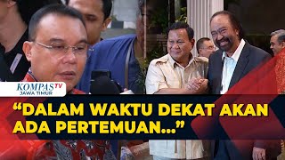 Sufmi Dasco Gerindra Sebut Prabowo Akan Bertemu Surya Paloh dalam Waktu Dekat [upl. by Brent]