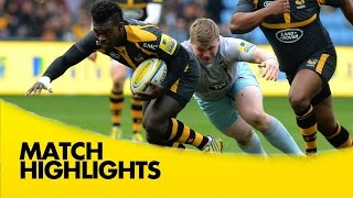 Wasps v Northampton Saints  Aviva Premiership 201516 [upl. by Rafaelof]