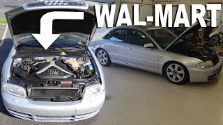 EverStart Maxx Car Battery Install  2001 Audi S4 [upl. by Auerbach972]