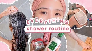 🚿 The ULTIMATE Shower Routine Everything Hair Care  Body Care [upl. by Medora]