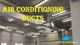 Air Conditioning Ducts and Types of Ducts [upl. by Jaal]