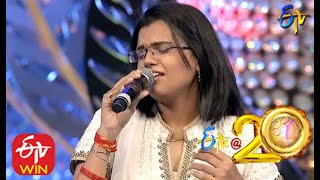 SP Balu and pranavi Performs  Anjali Anjali Song in ETV  20 Years Celebrations  16th August 2015 [upl. by Ulphiah]