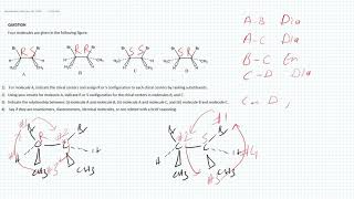 Chirality Enantiomers Diastereomers [upl. by Letsyrc]