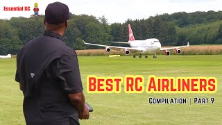 BEST COMPILATION of RC AIRLINERS 2024  PART 9 [upl. by Eniamor379]