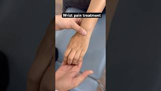 Wrist pain treatment [upl. by Eboj]