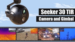 FOXTECH SEEKER30 TIR 30X Optical Zoom Camera with 3axis Gimbal [upl. by Arihsan467]