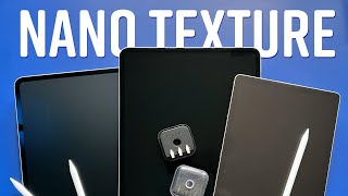 Nano Texture iPad vs Paperlike and Alternatives [upl. by Hgeilyak]