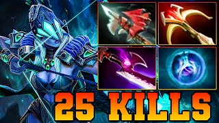 25 Kills Drow Ranger Dota 2  Dota 2 Drow Ranger Pro Gameplay Build Carry Safelane 737 [upl. by Ranson]