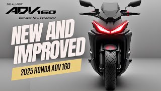 AllNew 2025 Honda ADV 160 Worth The Upgrade [upl. by Merry967]