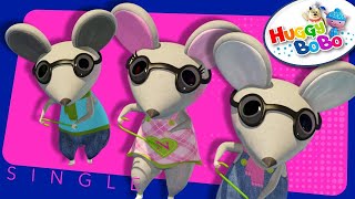 Three Blind Mice  Nursery Rhymes  By HuggyBoBo [upl. by Rayna]