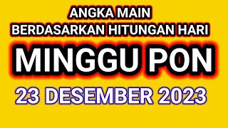 PREDIKSI ANGKA MAIN ALL PASARAN BERDASARKAN HARI 23 DESEMBER 2023 [upl. by Freberg]