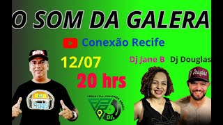 PROGRAMA O SOM DA GALERA  DJ CHRIS  CONVIDADO DJ JANE B E DOUGLAS COSTAS  120724 [upl. by Llekcm]