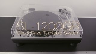 Technics SL1200GR 機器紹介編 [upl. by Blakely]