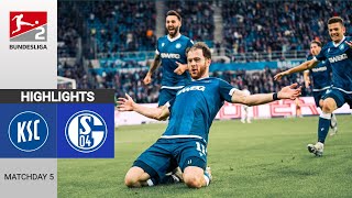 Karlsruher  Schalke  20  Zusammenfassung  2 Bundesliga 202425 [upl. by Timi138]