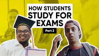 How Students Study For Exams  Part 2  Jordindian [upl. by Bohs]