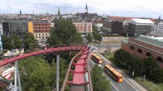 Daemonen Roller Coaster POV Onride Video The Demon Tivoli Gardens Copenhagen Denmark [upl. by Silverts]