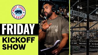 Friday Kickoff Show — 2024 North America West CrossFit Semifinal [upl. by Atiuqcir]