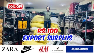 Winters Branded Clothes Sale Rs100 😱🔥 All international Brands Mens Ladies Kids Clothes [upl. by Anilegna411]