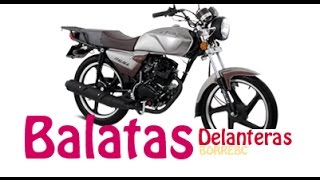 Como cambiar balatas delanteras Italika 125 [upl. by Reinertson966]