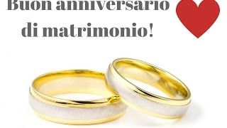 Buon anniversario di matrimonio [upl. by Milore]