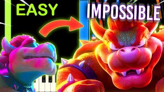 BOWSER PEACHES SONG from TOO EASY to IMPOSSIBLE [upl. by Brig]