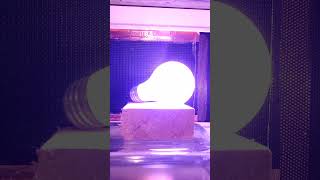 light bulb vs 20000 watt microwave science experiment engineering [upl. by Platto]