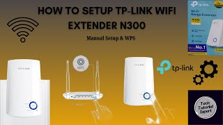 How to set up TPLink wifi extender N300  TPLink N300 Extender Setup [upl. by Nyletac]