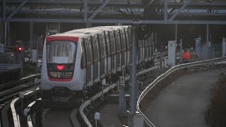 ALSTOM Metropolis BOA 213 203 et 215 en mouvement aux garages 4 Cantons [upl. by Sethi]