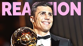 Calcio Berlin REAGIERT auf die Verleihung des Ballon dOr 2024 [upl. by Mukul929]