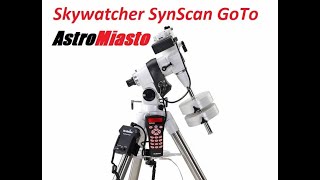 Jak działa SynScan GoTo Skywatcher oraz podłączenie do Stellarium i aktualizacja [upl. by Urissa698]