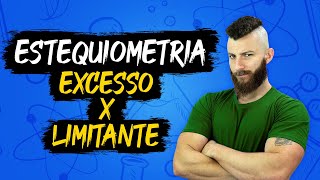 ESTEQUIOMETRIA COM REAGENTE EM EXCESSO E REAGENTE LIMITANTE [upl. by Annel769]