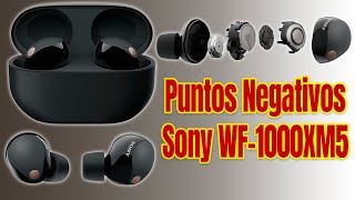 🎧 8 Aspectos Negativos sobre los Sony WF1000XM5  ¿Valen la Pena 💡 [upl. by Mosora]