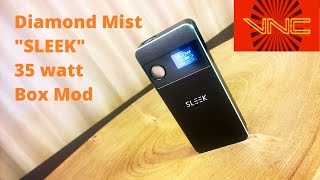 Diamond Mist quotSleekquot box mod review [upl. by Kowal781]