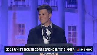 Highlights from Comedian Colin Josts White House Correspondents Dinner set [upl. by Ahseyt]