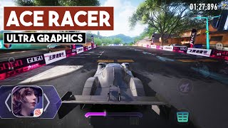 ACE RACER Gameplay on Ultra Graphics [upl. by Hcone]