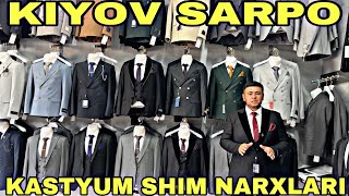 KASTYUM SHIM KIYOV SARPO NARXLARI  КОСТЮМ ШИМ КИЙИВ САРПО НАРХЛАРИ [upl. by Hatnamas]