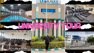 LEAD CITY UNIVERSITY UNIVERSITY TOUR Swimming Pool Gym Lecture Rooms [upl. by Ytsirt887]