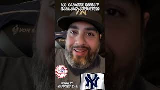 Yankees Regular Season Gm156 Post Game Recap 3 Outs92224 NewYork Yankees vs Oakland Athletics [upl. by Aeslek]