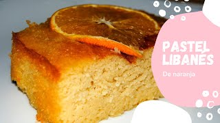 PASTEL libanés de NARANJA 🍊 y ALMENDRAS SIN HARINA 👉 en 5 minutos 👈  Chapis reposteria [upl. by Sheffield610]